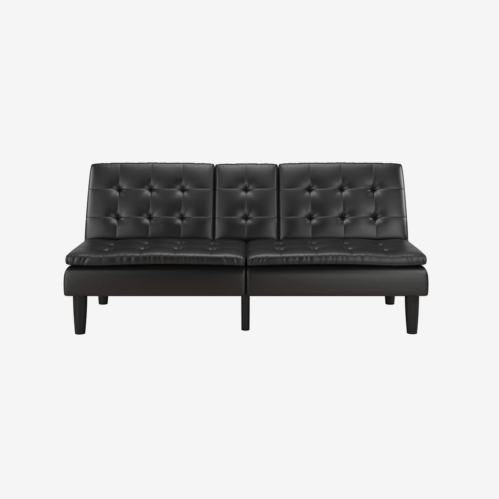 Modern Faux Leather Sofa