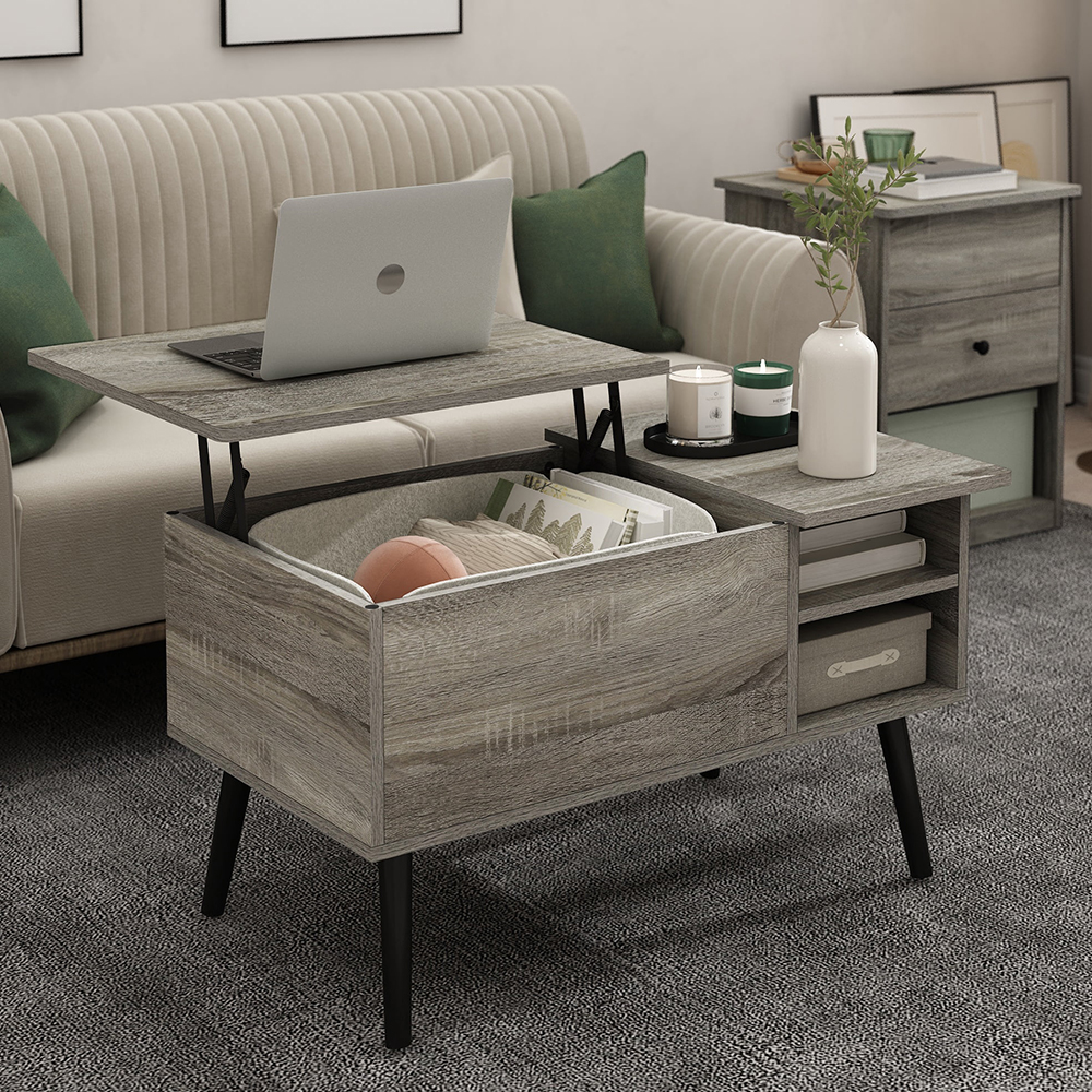 Furinno Wooden Coffee Table - Image 3